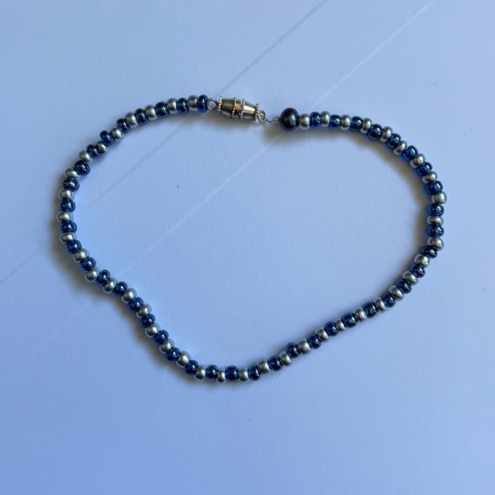 Beaded anklet